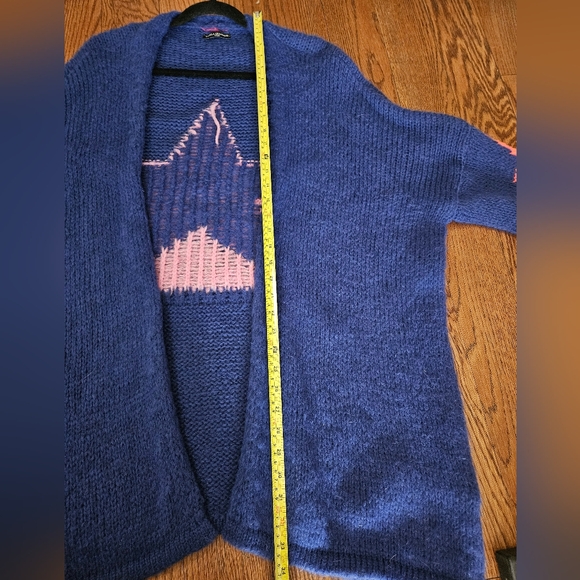 Carla Giannini Star Cardigan Sweater Mohair and Wool - one size - Picture 15 of 16